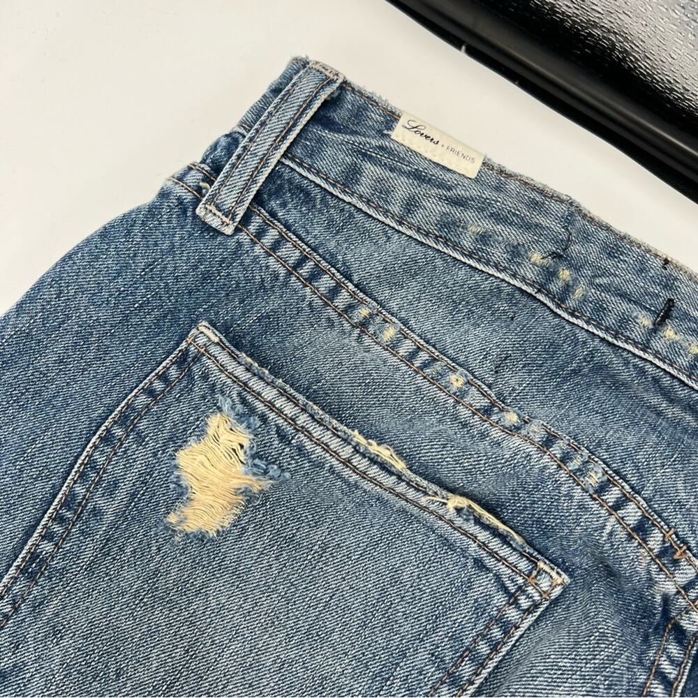 Lovers + Friends Blue Distressed Jeans - Picture 9 of 13